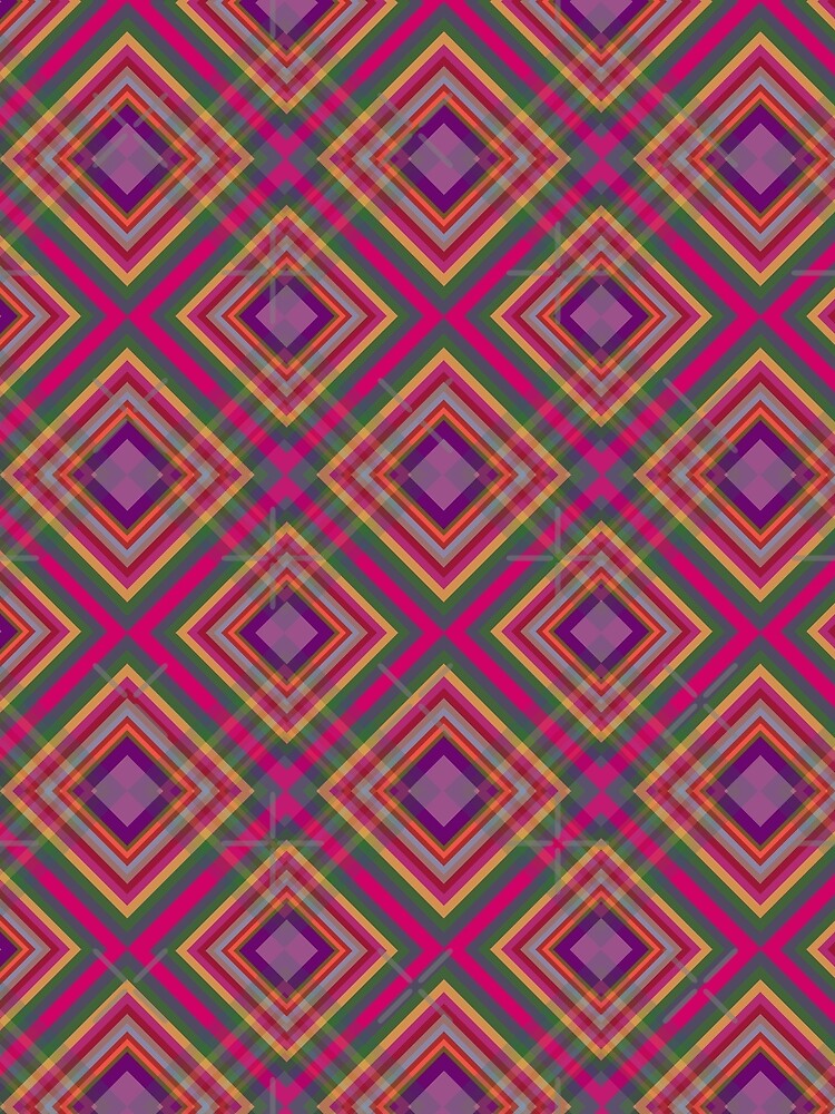 Geometric shapes seamless pattern by Reshma Rajagopal