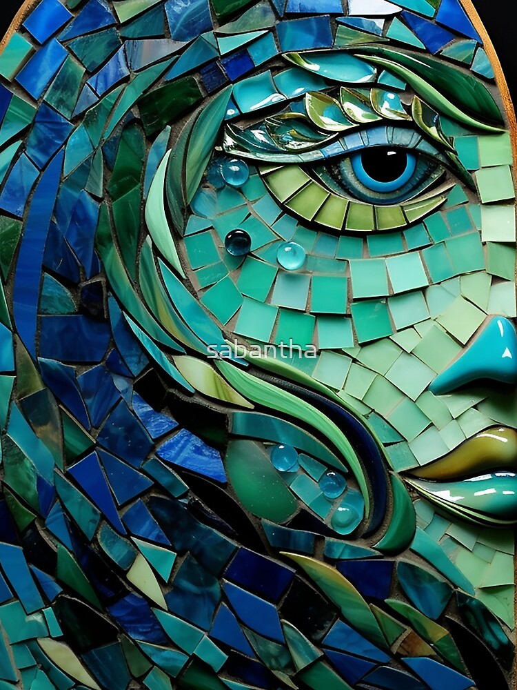 Egandio - Mosaic Egyptian Blue (1/4) by sabantha