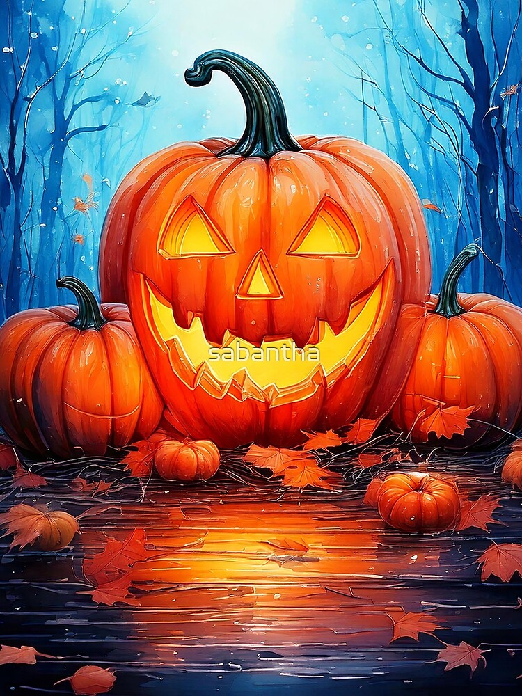 Pumpito - Pumpkin Watercolor (10/16) by sabantha