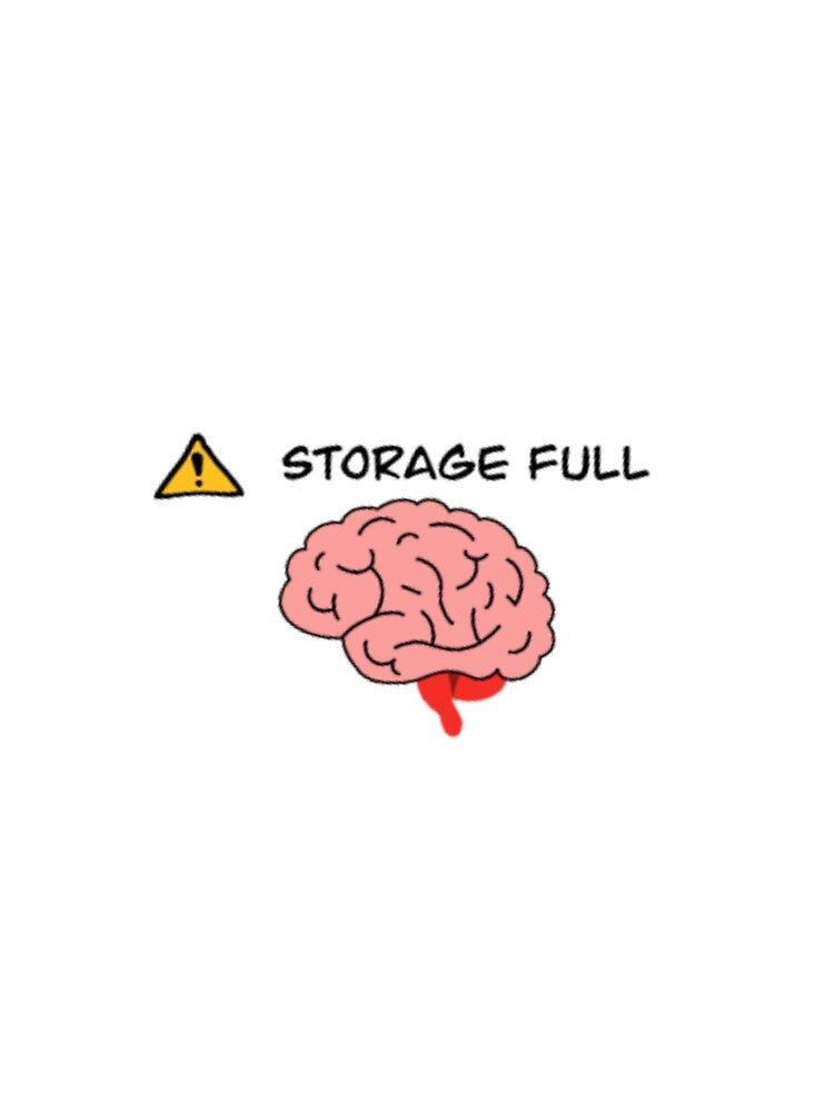 Brain - storage full by HadleyCruz
