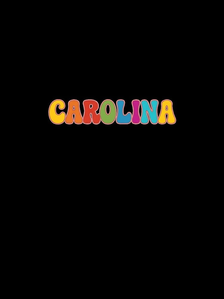 ❤️ Carolina Personalized Name Wavy Retro Shirt, Coffee Mug, Sticker Gift by HelixPedia