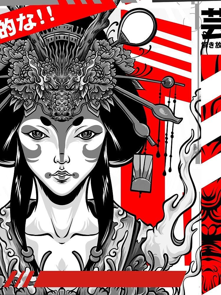 geisha streetwear by comxrevenge