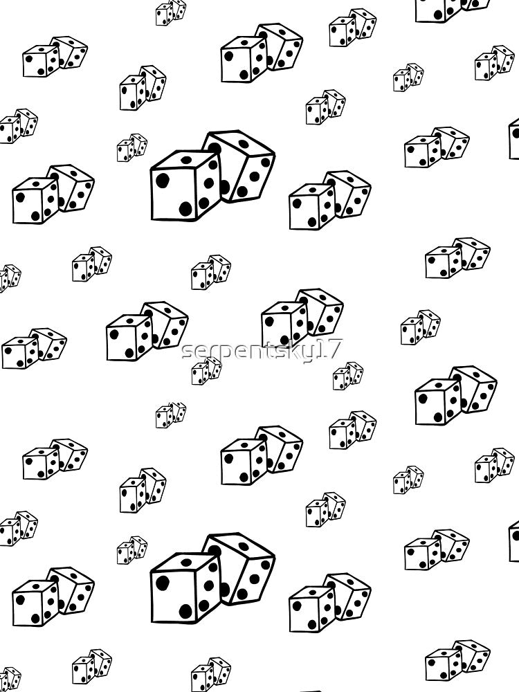 All Over Dice Pattern by SerpentSkyArts