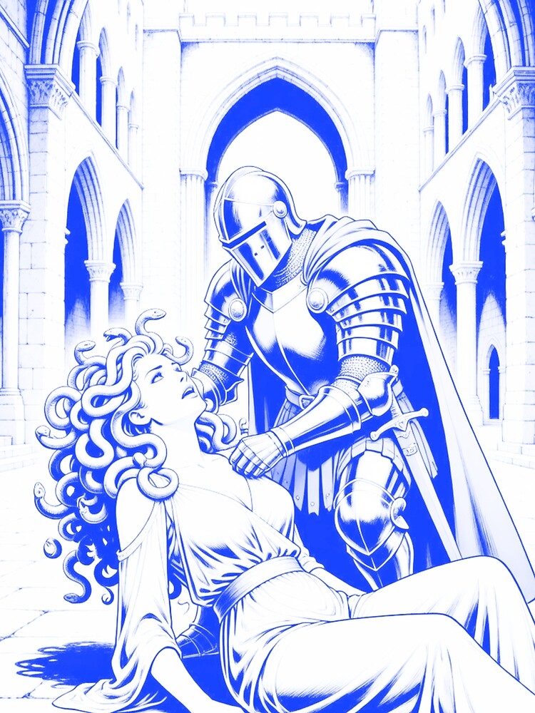 fantasy in blue by Zombie-Shirts