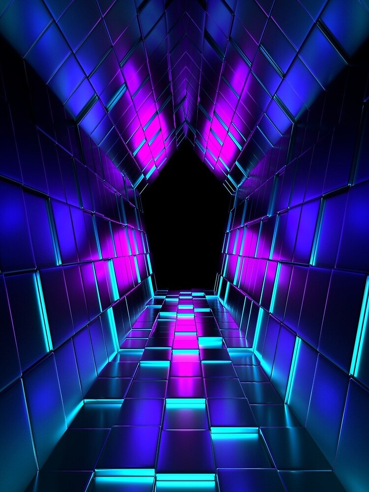 Cubic hole 3d design by Rajzone
