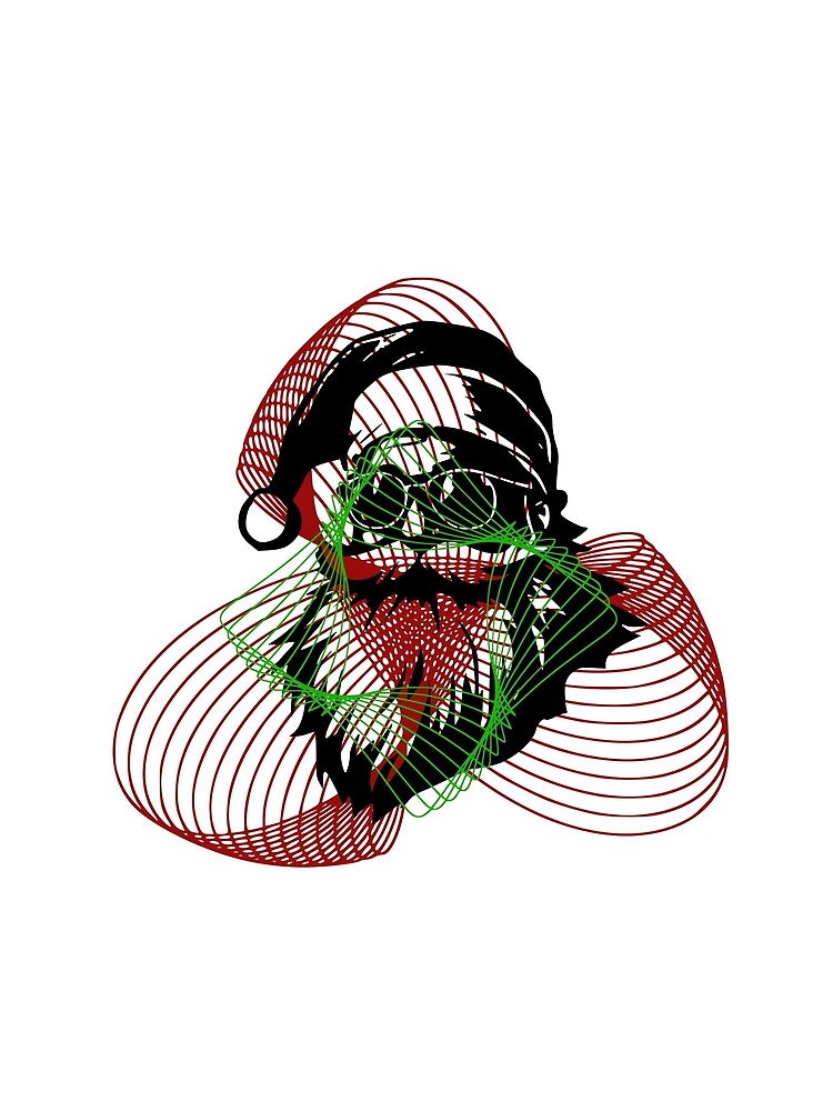 Santa 3D effect by Shamrock12345