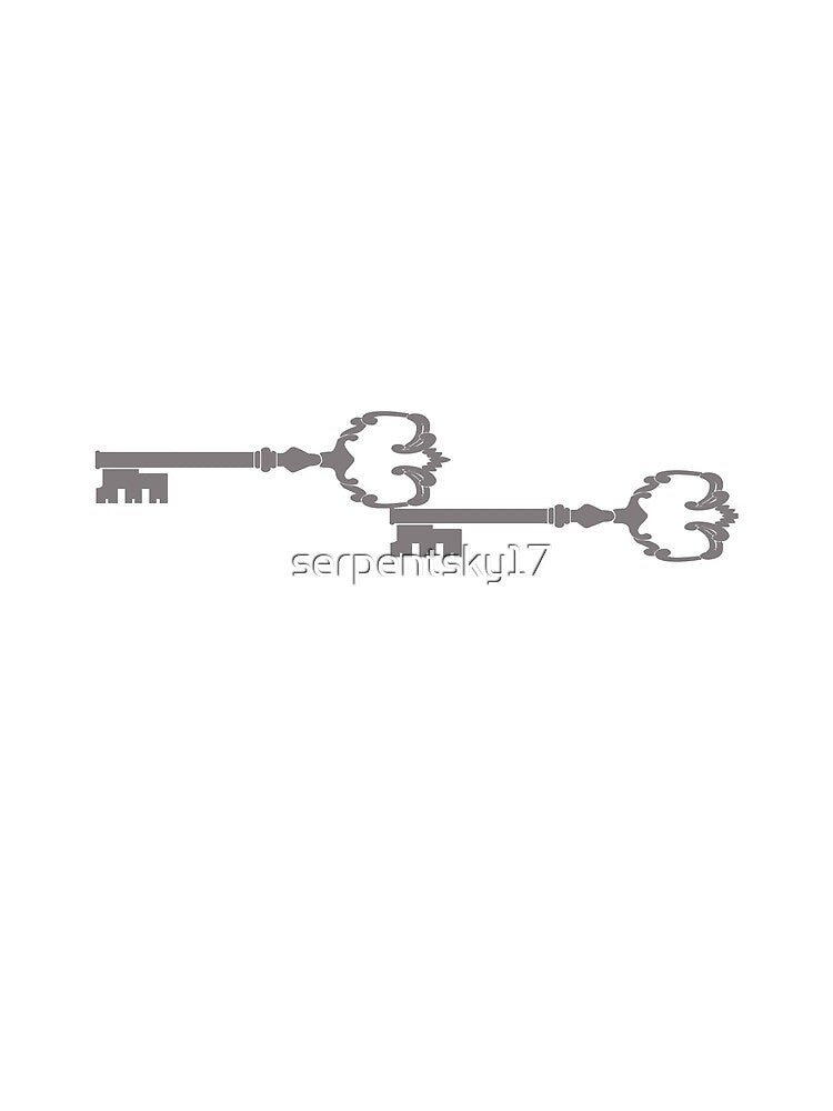 All-Over Key Print Stripes by SerpentSkyArts