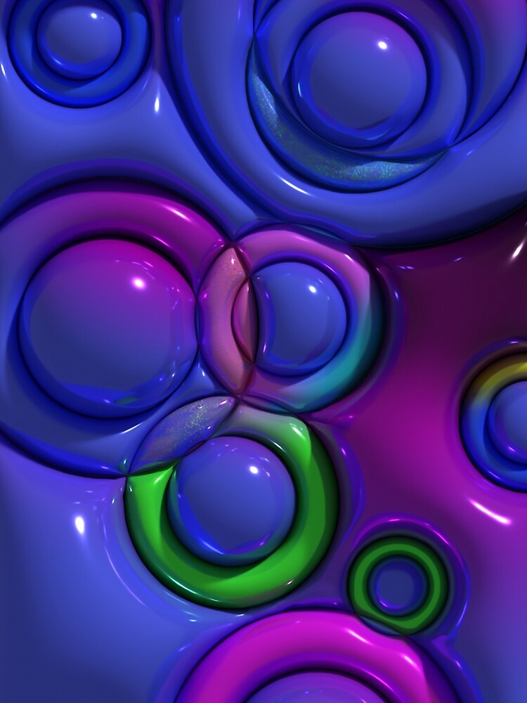 3D Effect Graphic Illustration For Cases, Skins & More by MCGrafxStudio