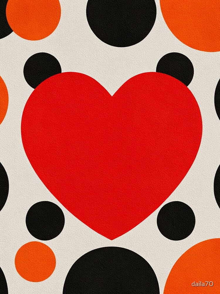 Modern Valentine Heart Pattern by daila70