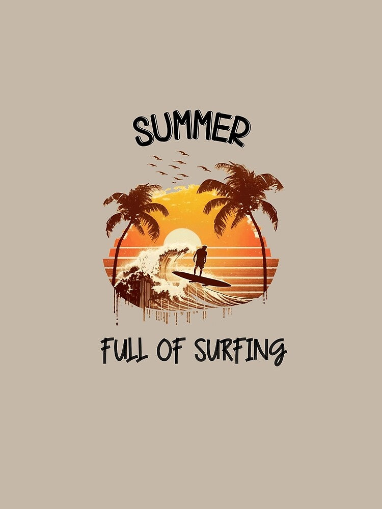 Summer Full of surfing by SunnyFunnyArt