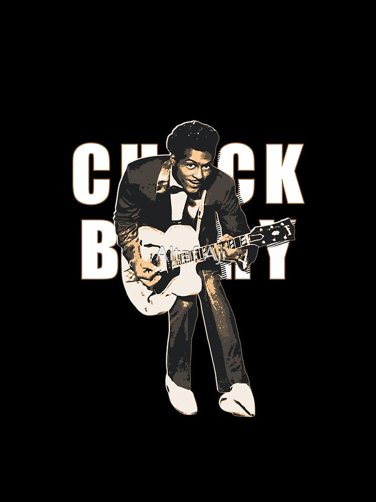 Chuck Berry Retro by Altaf Aji