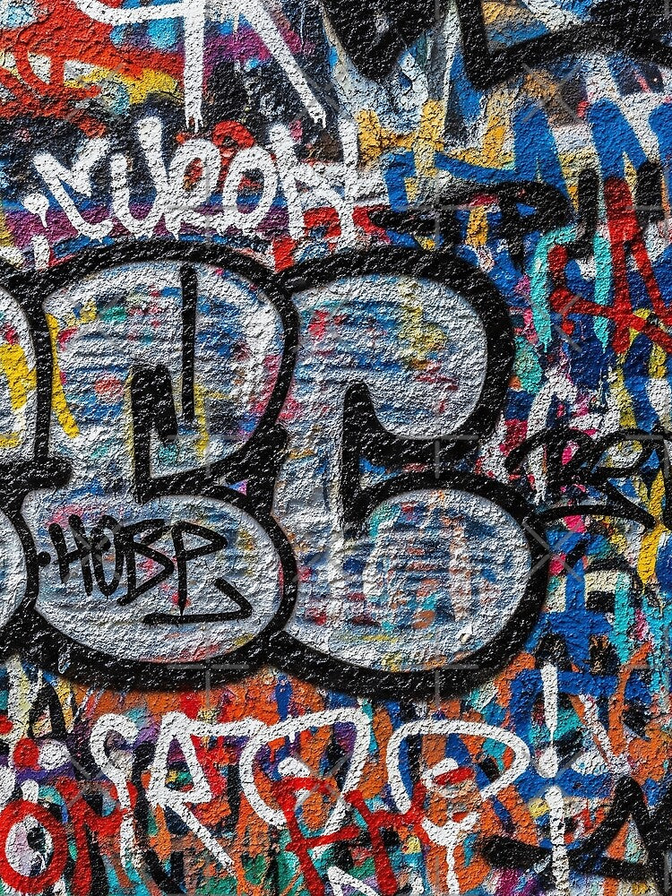 Stratified Streets Graffiti Aop by JohnnyVillas
