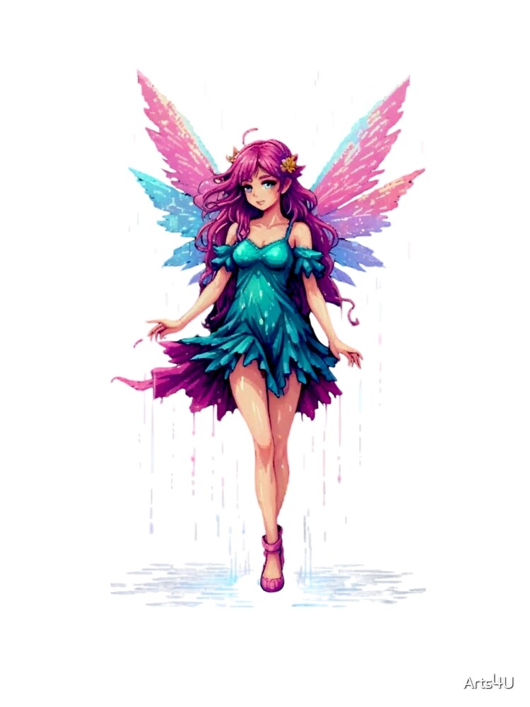 DAINTY CUTE PIXEL FAIRY by Arts4U
