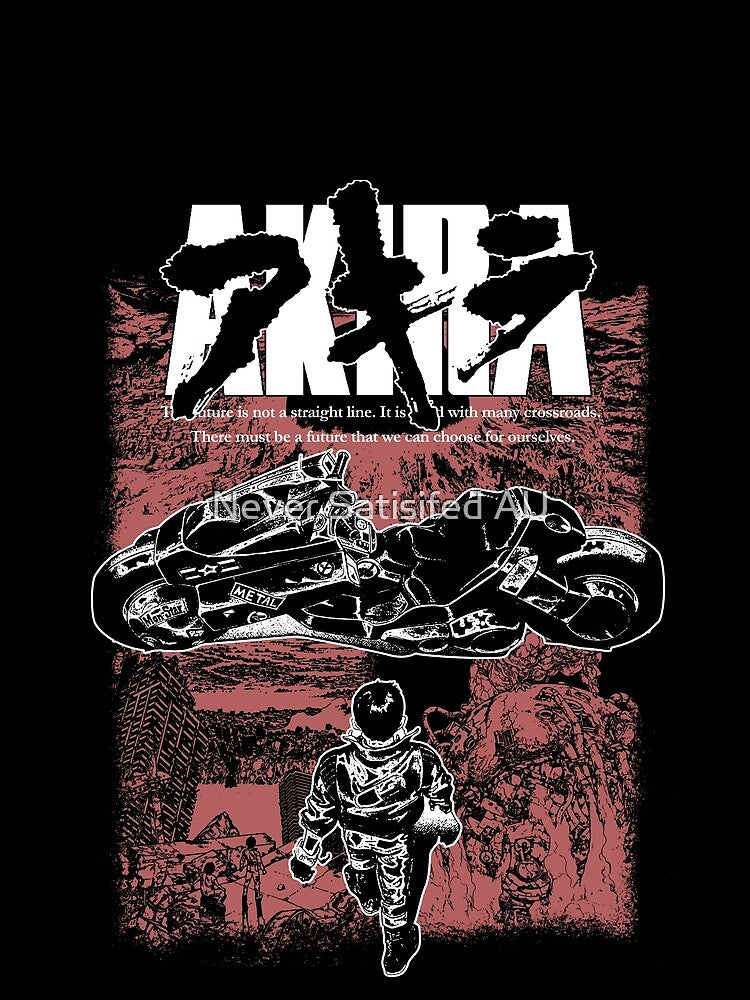 Akira Graphic - Manga Style by Never Satisifed AU