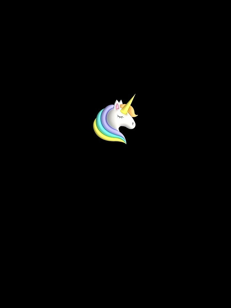 Magical Rainbow Unicorn, Colorful 3D Unicorn by CreativeDSG