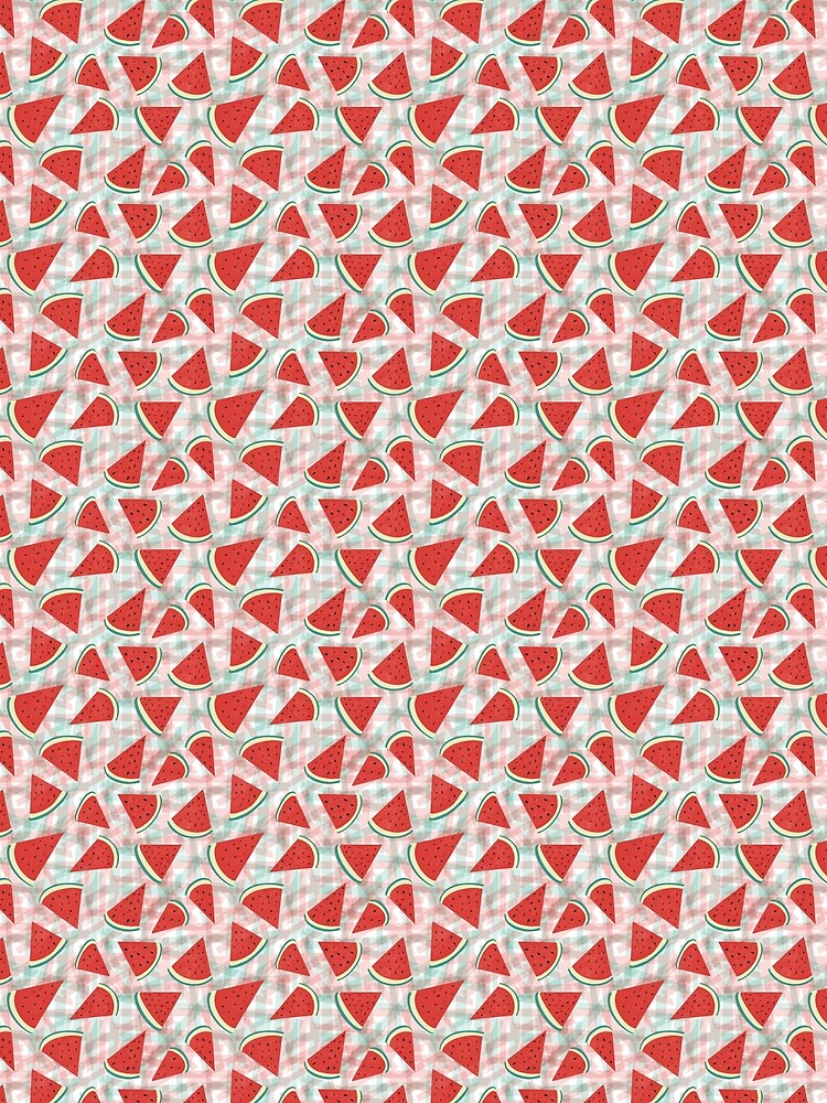 Watermelon slices pattern by Silvia Bear