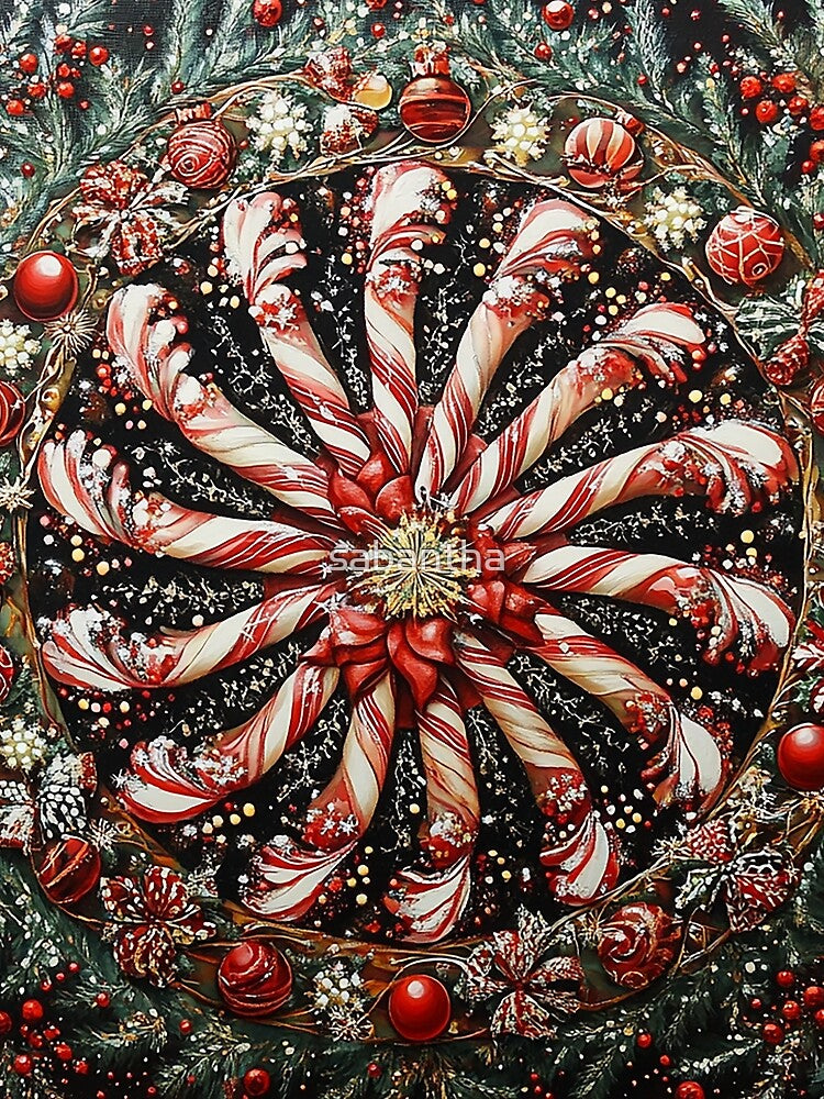 Moncirca - Christmas mandala (6/16) by sabantha