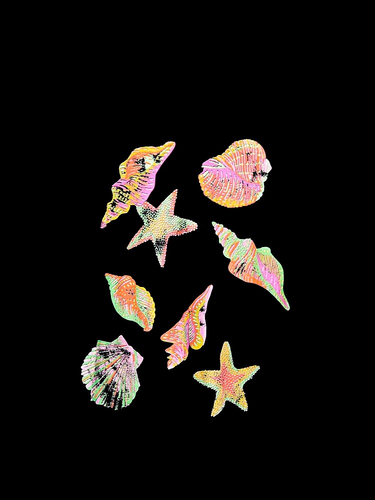 1990s Seashell Theme All Over Print by shopNDVINCOM