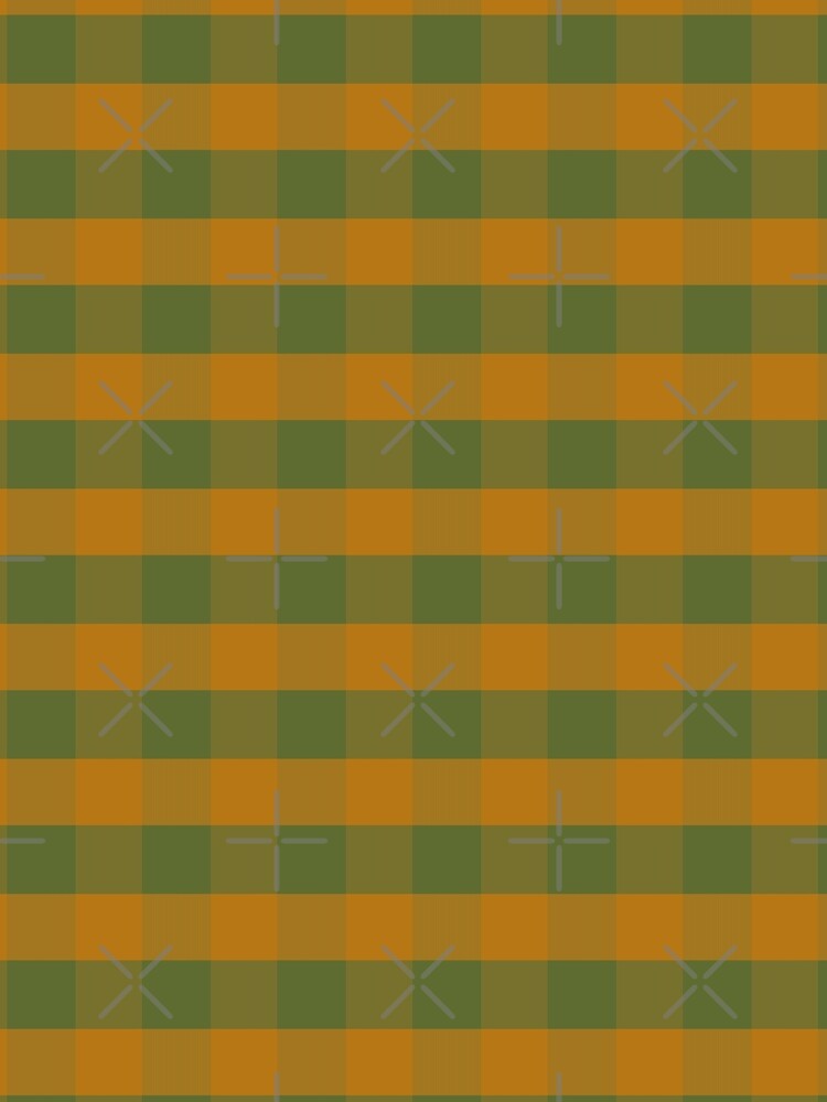 Green and Gold Buffalo Check by the-outfoxed