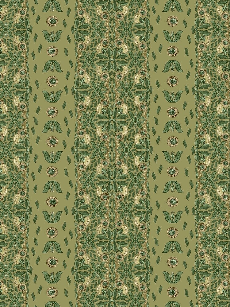Boho Floral stripe by Wondroustrange