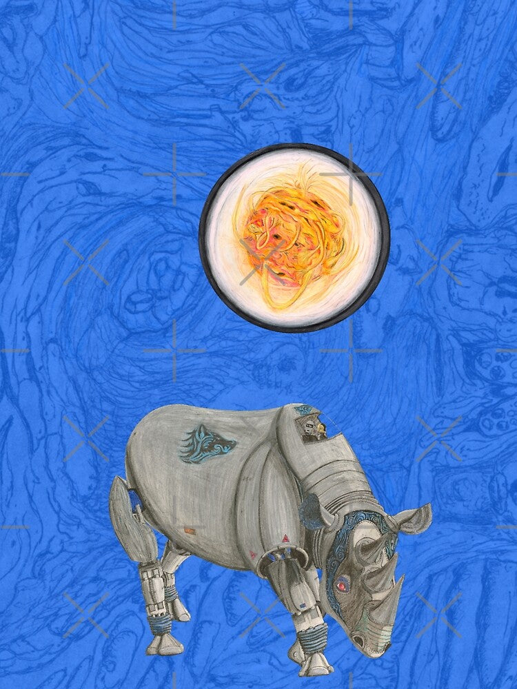 Crash of Rhinos Mechanical Rhino Electric Wolf by AJLeibengeist
