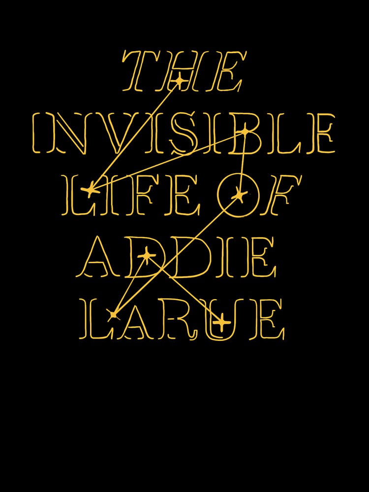 "The Invisible Life of Addie Larue" Book Cover by jamierachelz