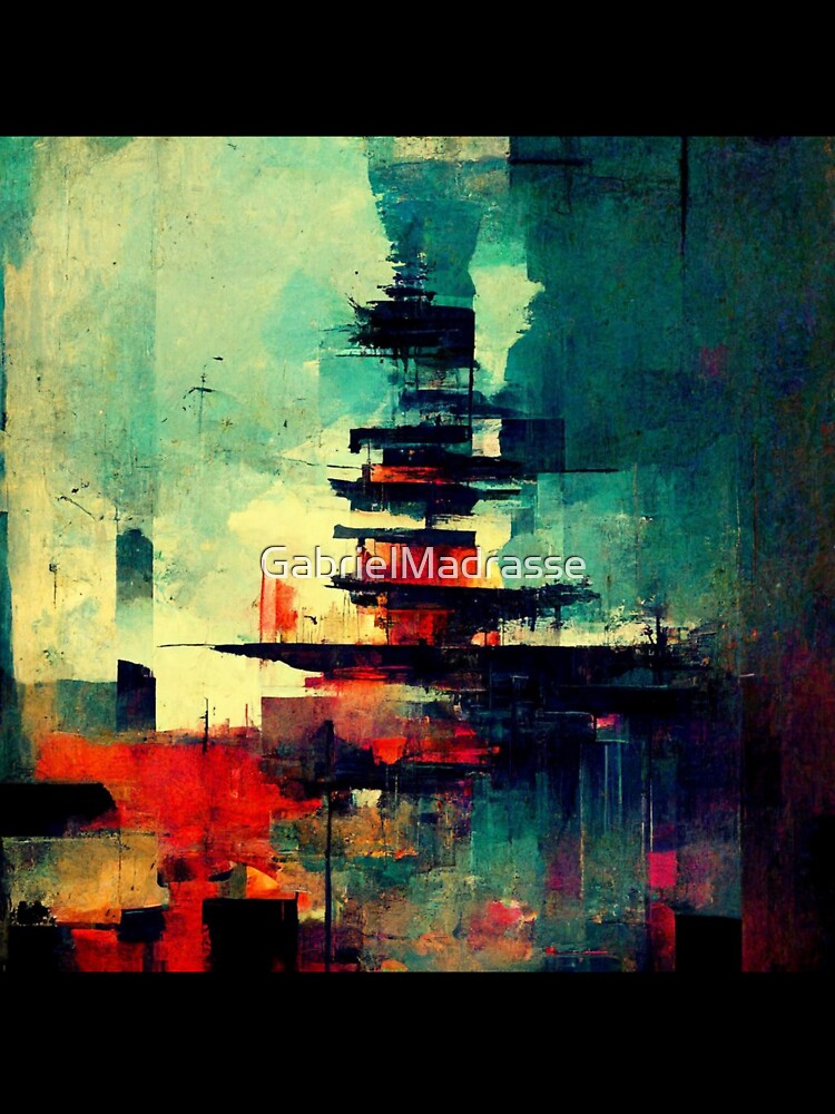 Grunge Abstract by GabrielMadrasse