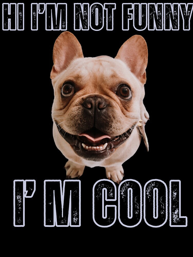 Hi I'm not funny I'm cool by Purrfect Blend