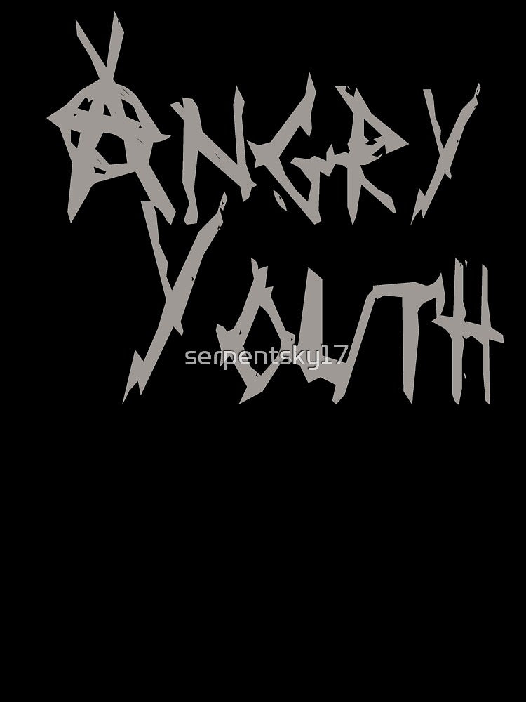 Angry Youth Anarchy Symbol by SerpentSkyArts