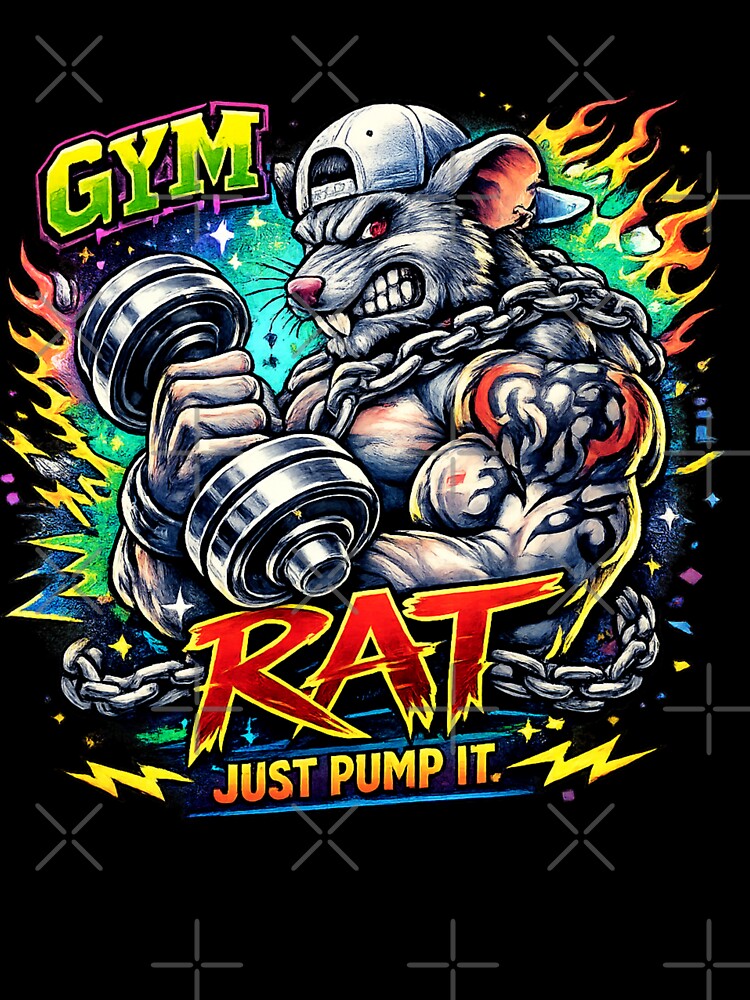 Gym Rat Just Pump It by PrintSpot4U