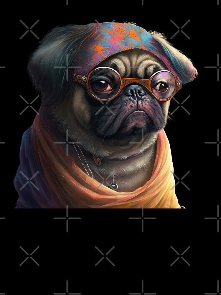 Cool pug by AnimalArtPhotos