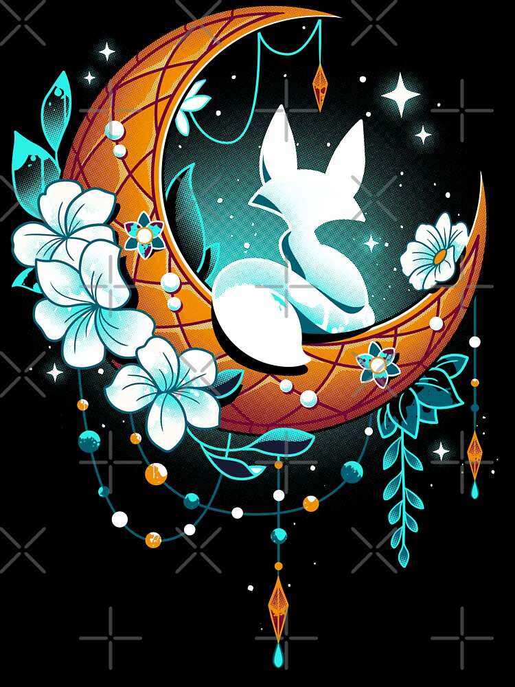 Moonlight Fox - Lunar Polar Fox by Snouleaf