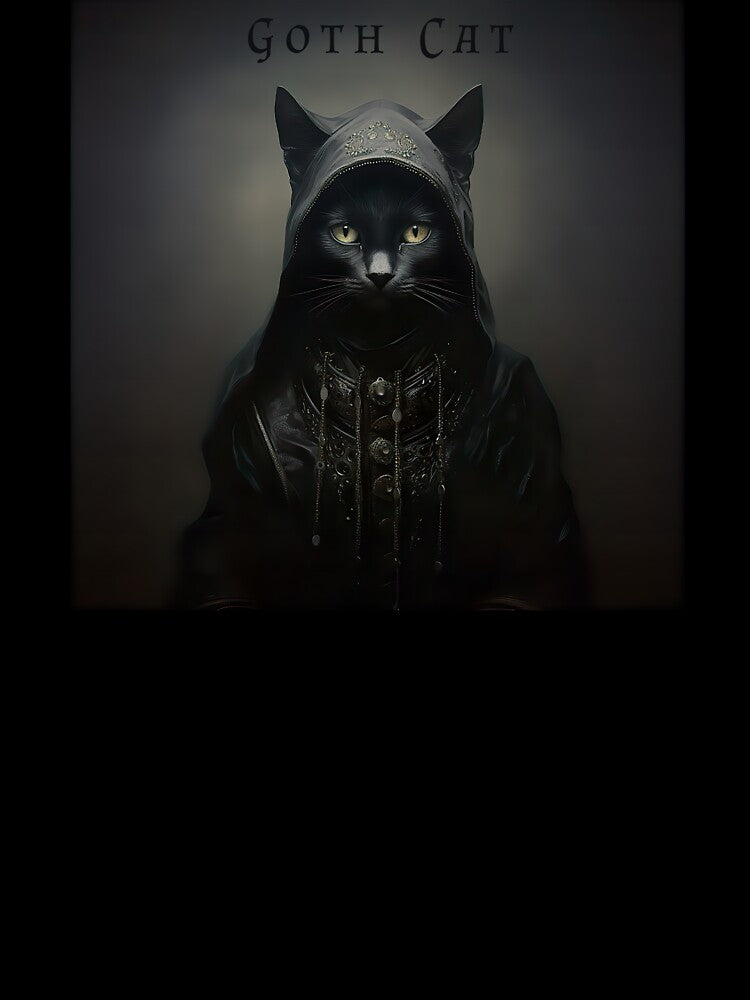 Goth Cat by jenmountainen