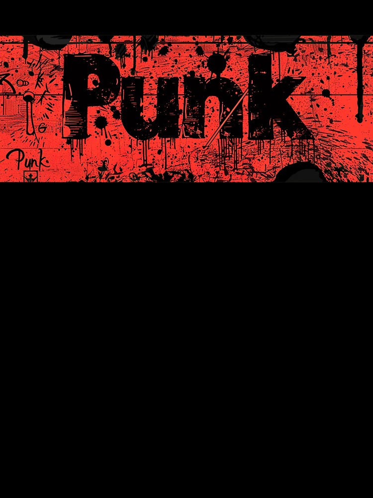 Punk - Red and Black Solid by [EverNever] Creative Gear Alternatives