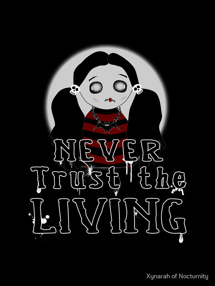 Never Trust the Living - Zombie Goth Girl by Xynarah of Nocturnity