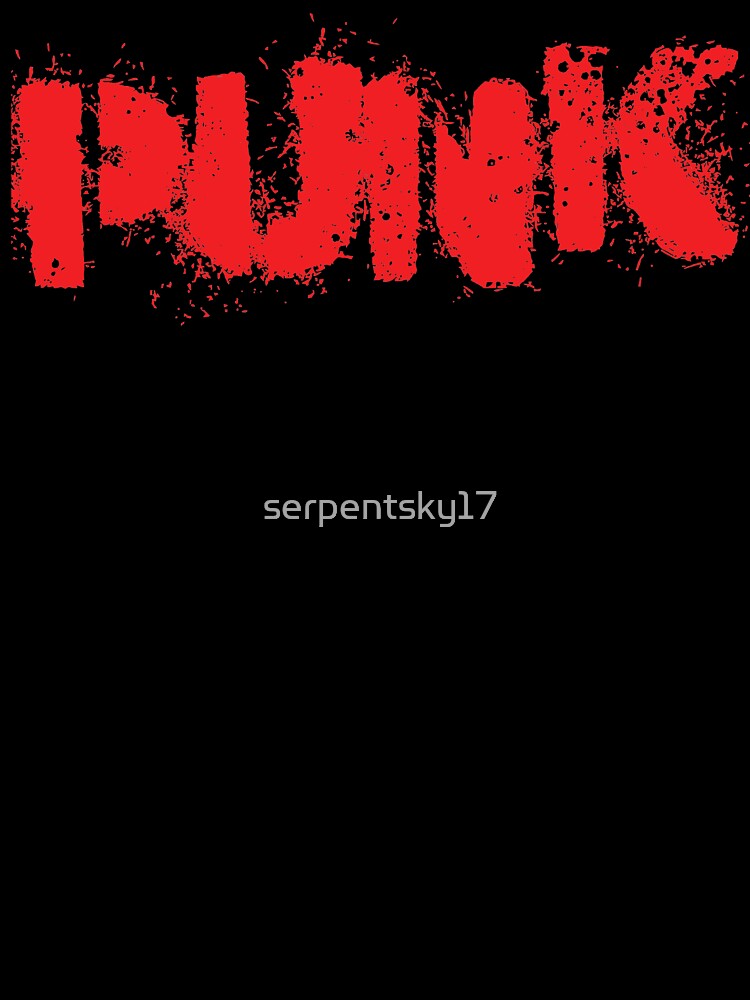 Punk - Spray Paint by SerpentSkyArts