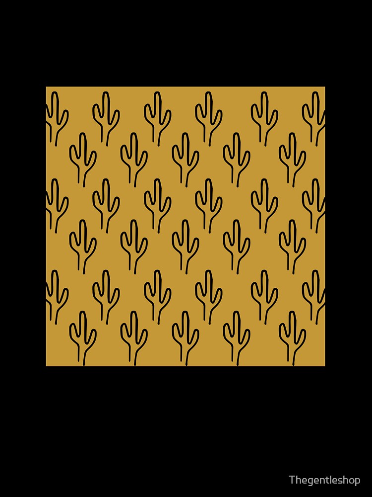 Boho cactus pattern by Thegentleshop