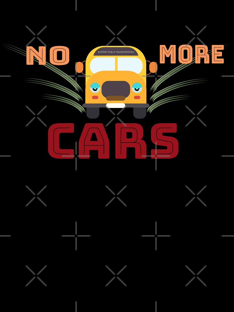No More Cars urban planning gift by kerimbayram