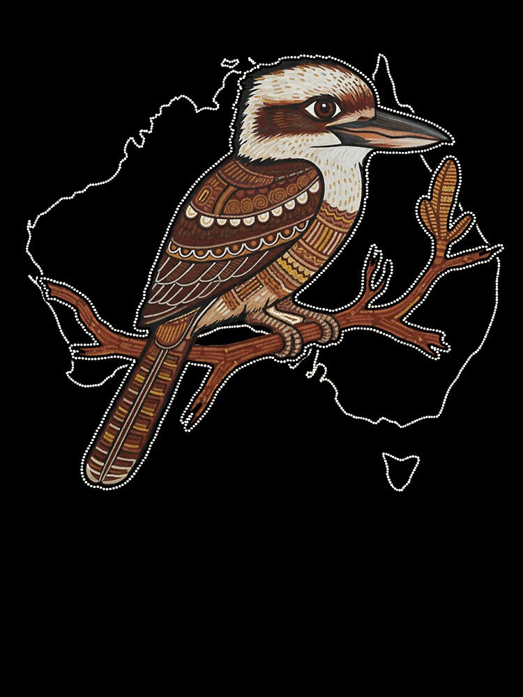 The Laughing Joker of the Bush: Kookaburra by FreiherrPK