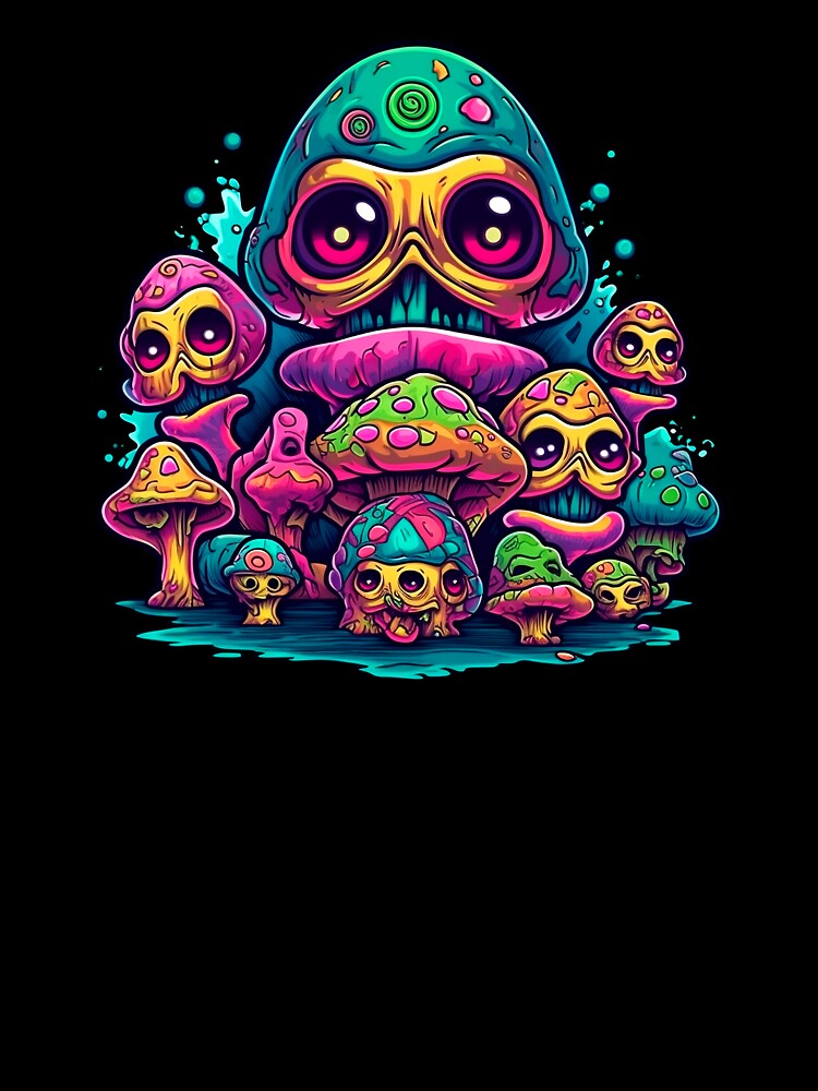psychedelic mushrooms by BuildWear