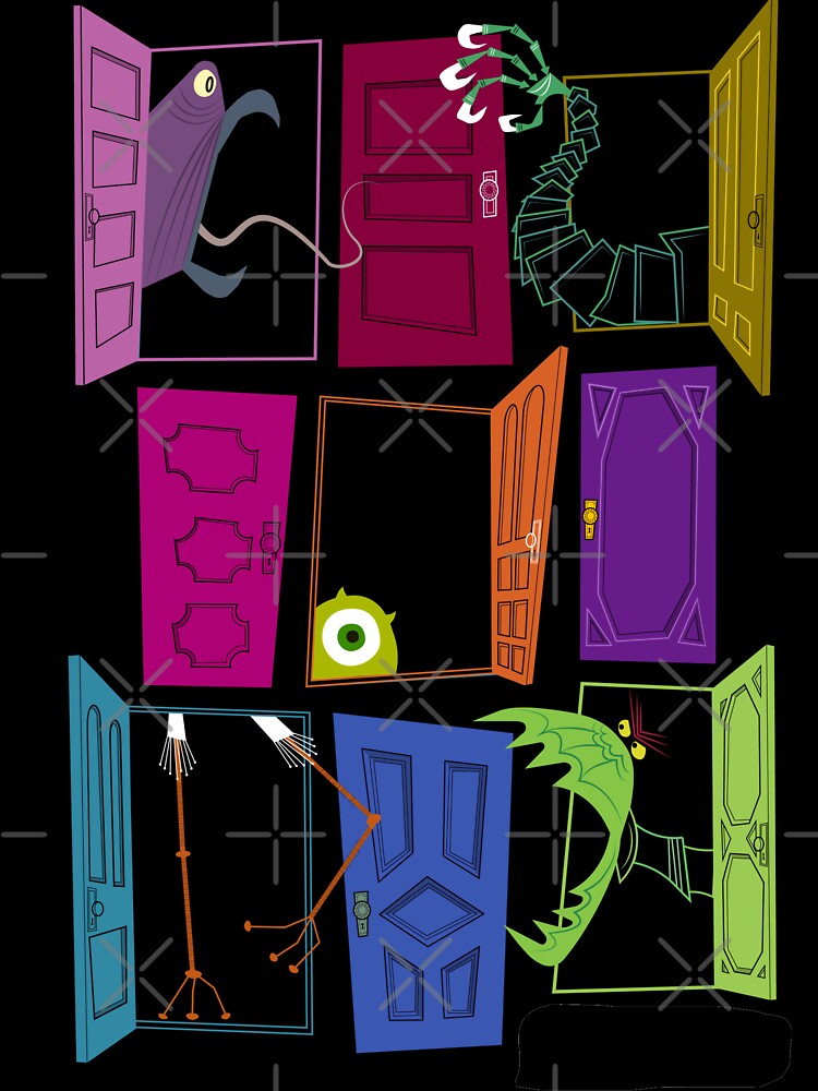 monster doors by MangaCortaTees