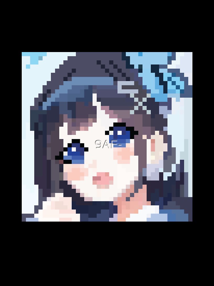 ANIME GIRL PIXEL by 9AF-
