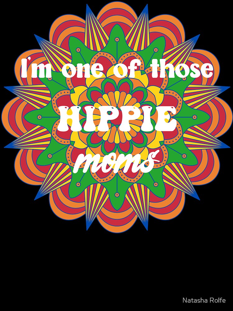 Hippie Mom Mandala by Natasha Rolfe