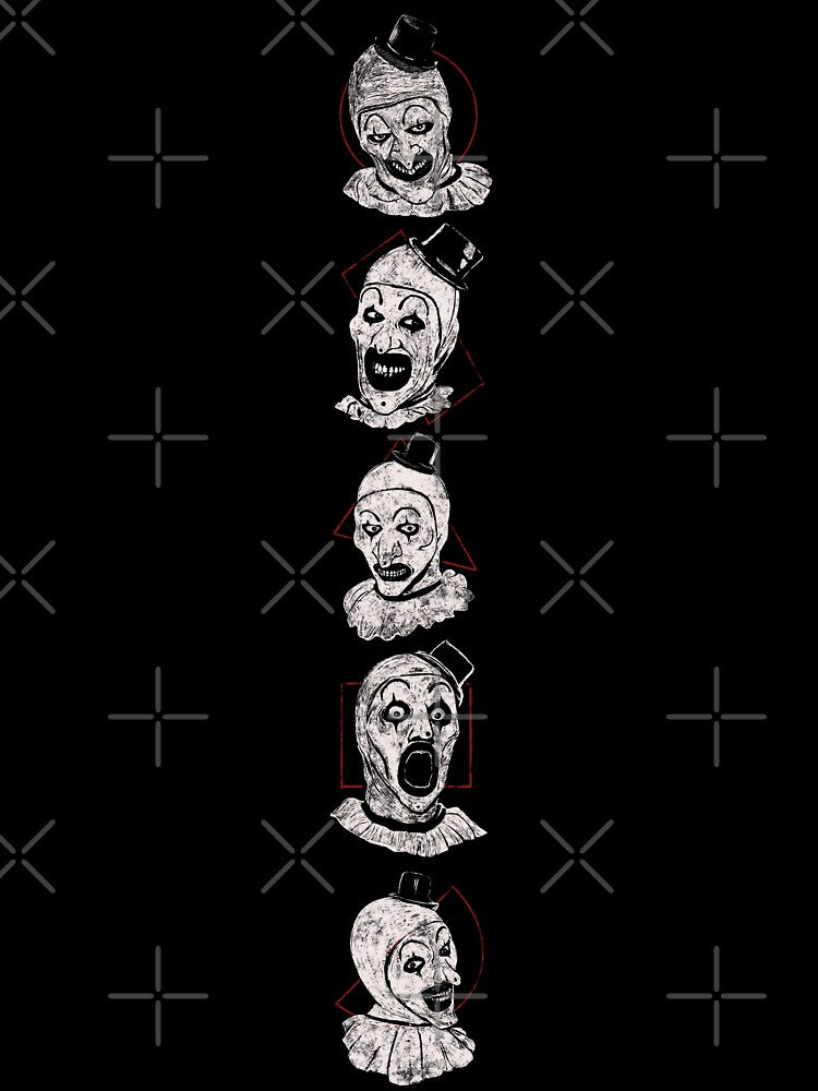 The Many Moods of Art the Clown | Terrifier Expression Sheet by trentnin