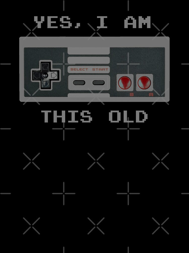 "Yes, I Am This Old" design by JDMTees