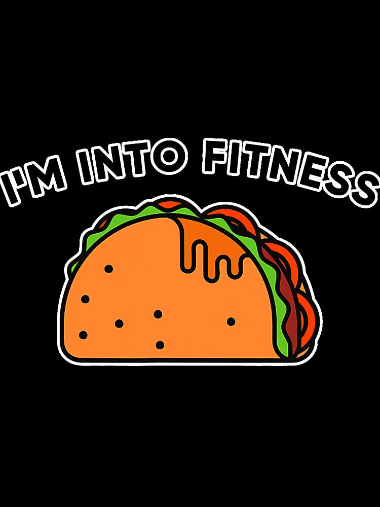 Im Into Fitness Cool Tacos Novelty by SkyCloudBlue