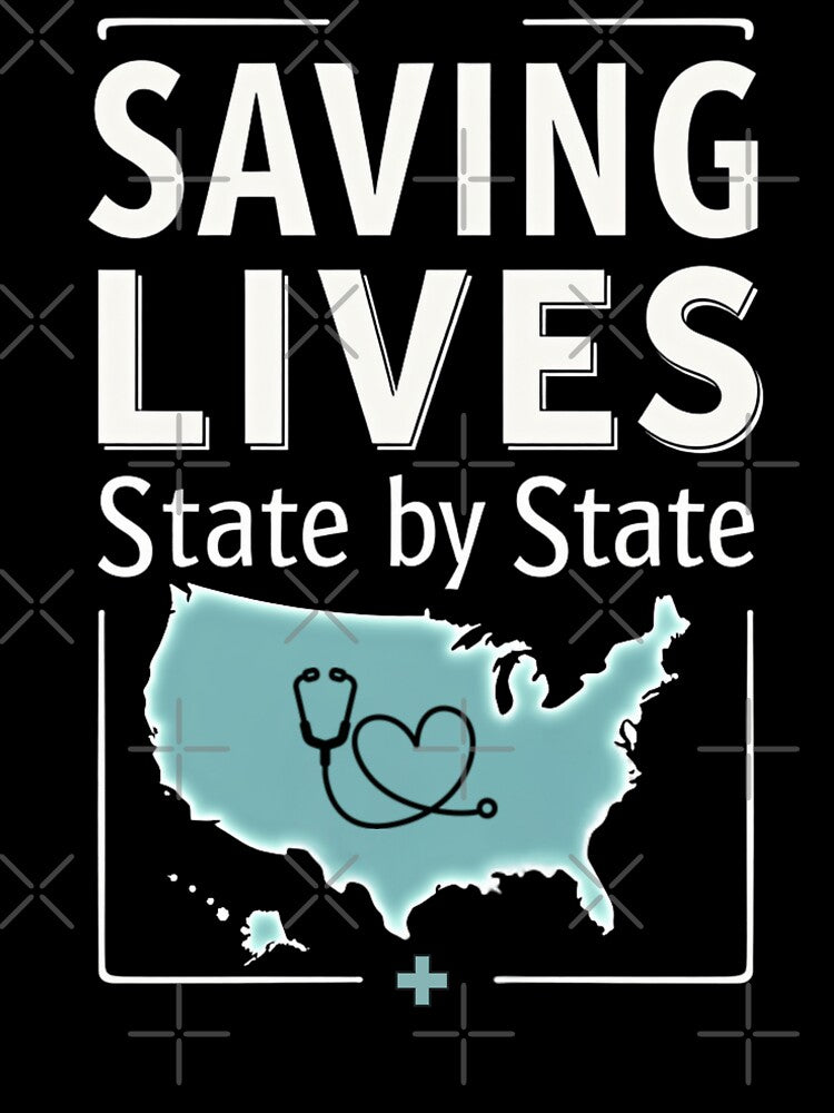 Saving Lives State By State by PerkzPrints