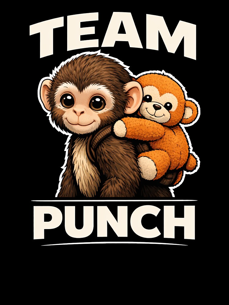 Team Punch Cute Baby Monkey Graphic by Style-X