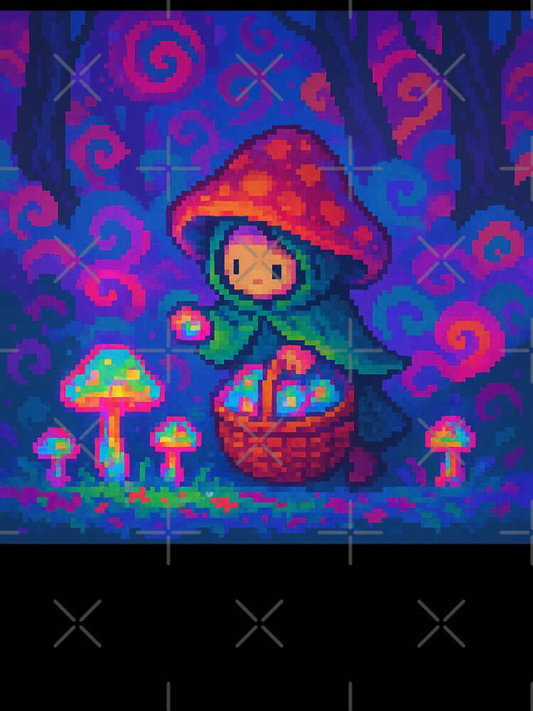Mushroom Forager by PixCthulhu