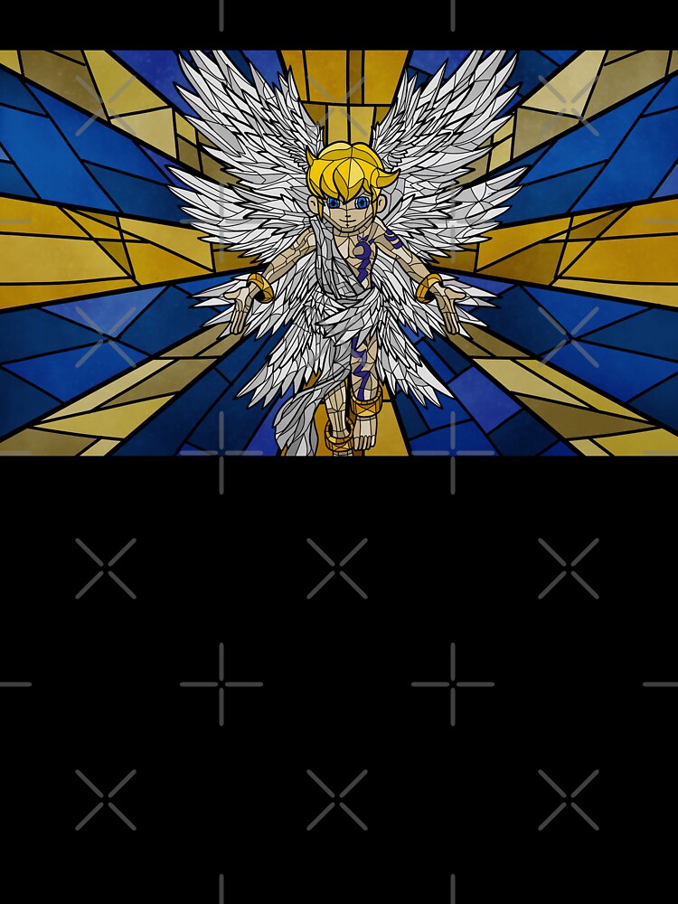 Lucemon Stained Glass by innergeekdesign